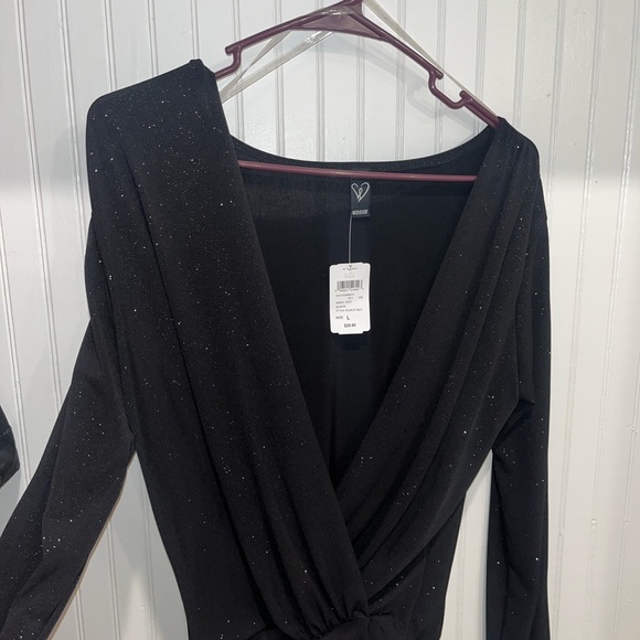 Windsor black sparkly bodysuit - Picture 3 of 4